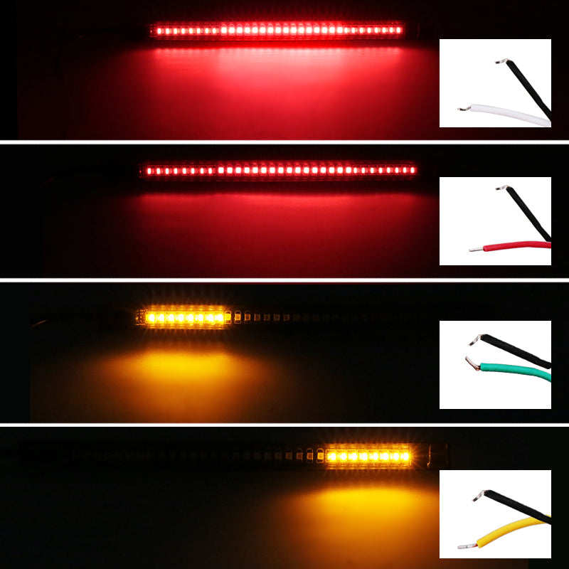 Universal Flexible LED Strip Tail Stop Light Motorcycle global swanky 3