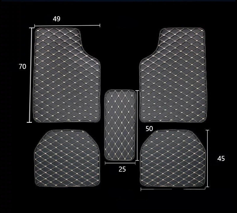 Universal Right Rudder Leather Quilted Full Surround Pad global swanky 2