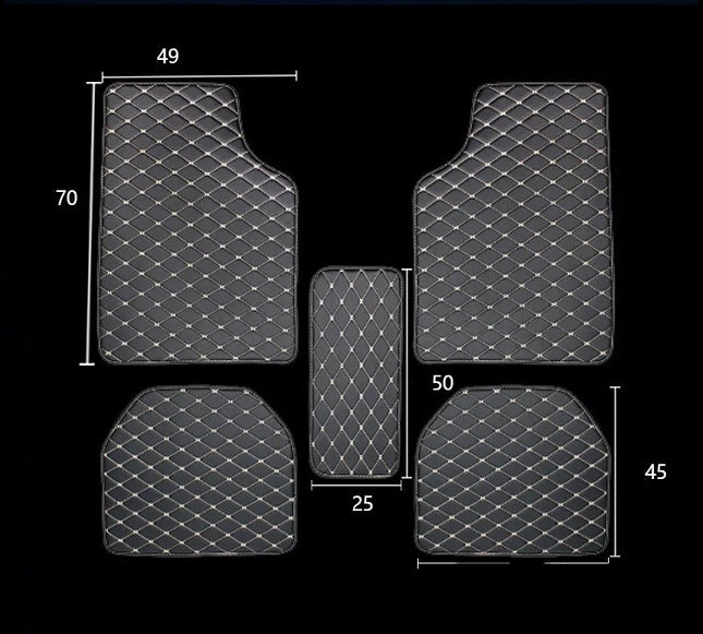 Universal Right Rudder Leather Quilted Full Surround Pad global swanky 2