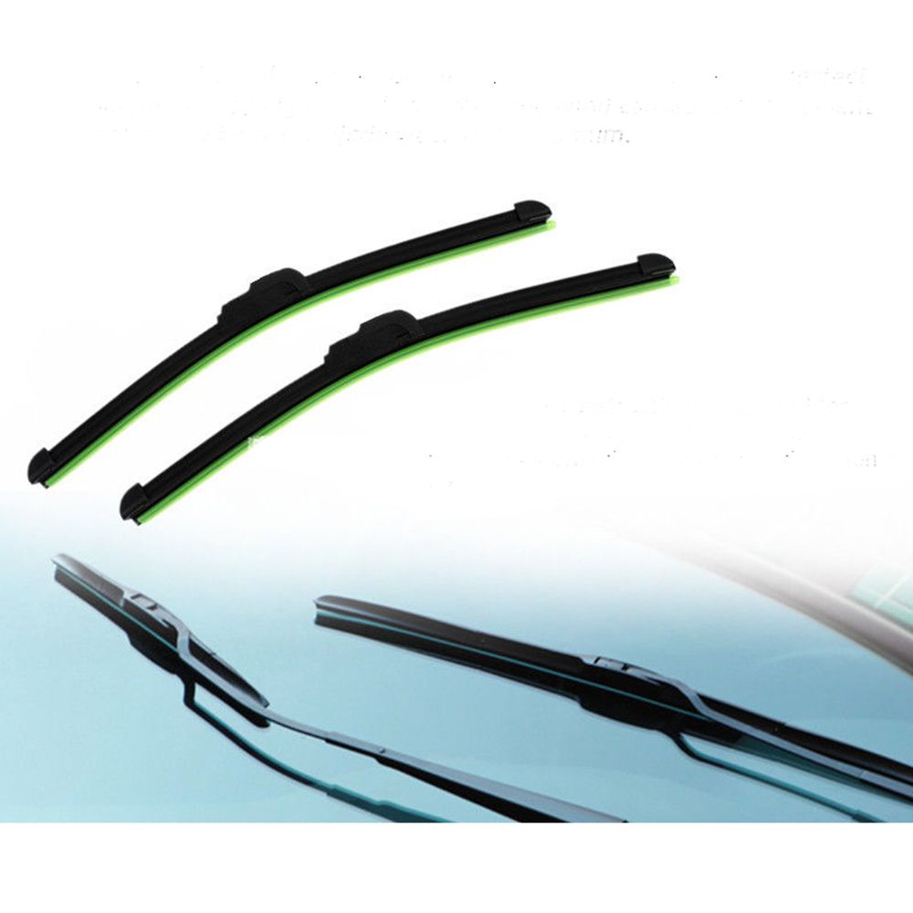 Universal Wiper Blades Boneless Wipers for Clear Car View Kit Global swanky 2