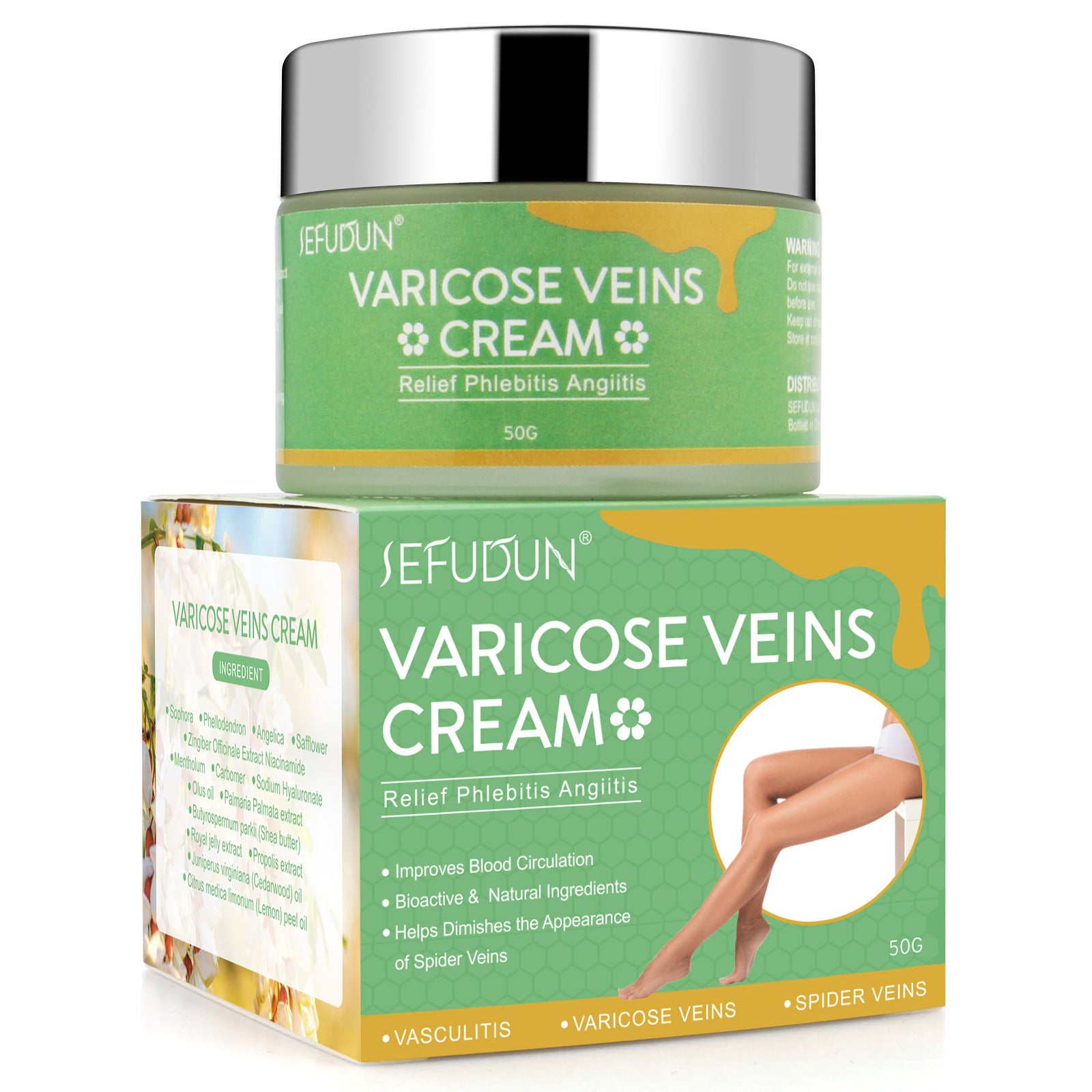 Vein Relief Massage Serum – Soothes Legs & Boosts Circulation global swanky 2