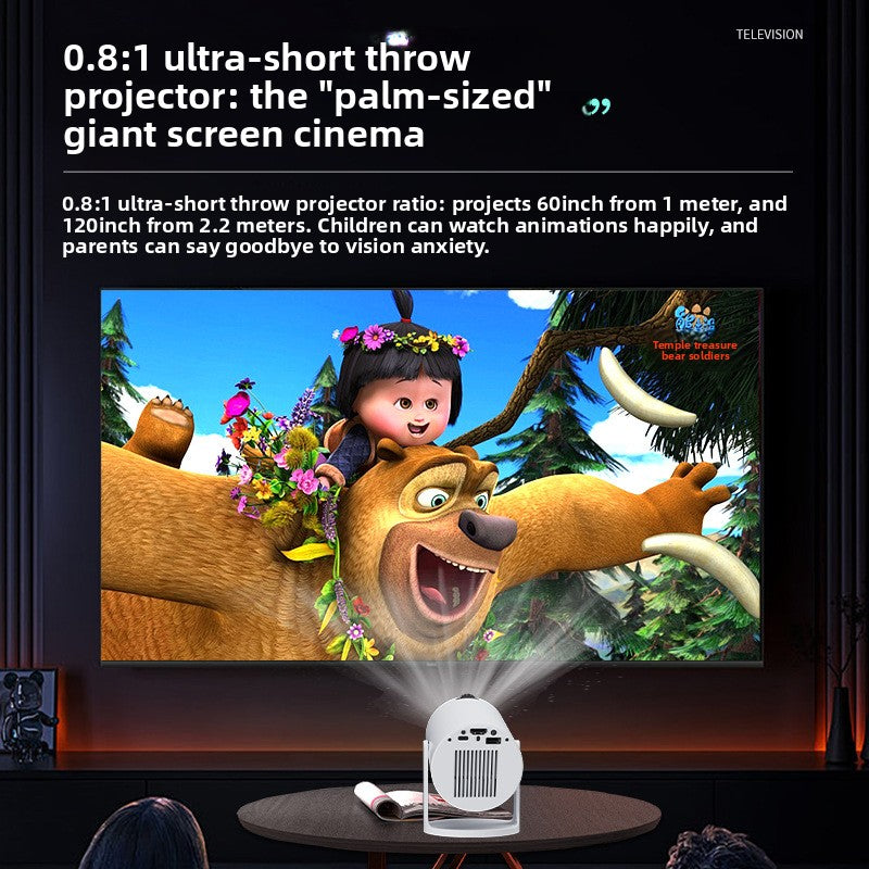 Video Projector for Home Theater, Movies, Gaming and Streaming Global Swanky 02