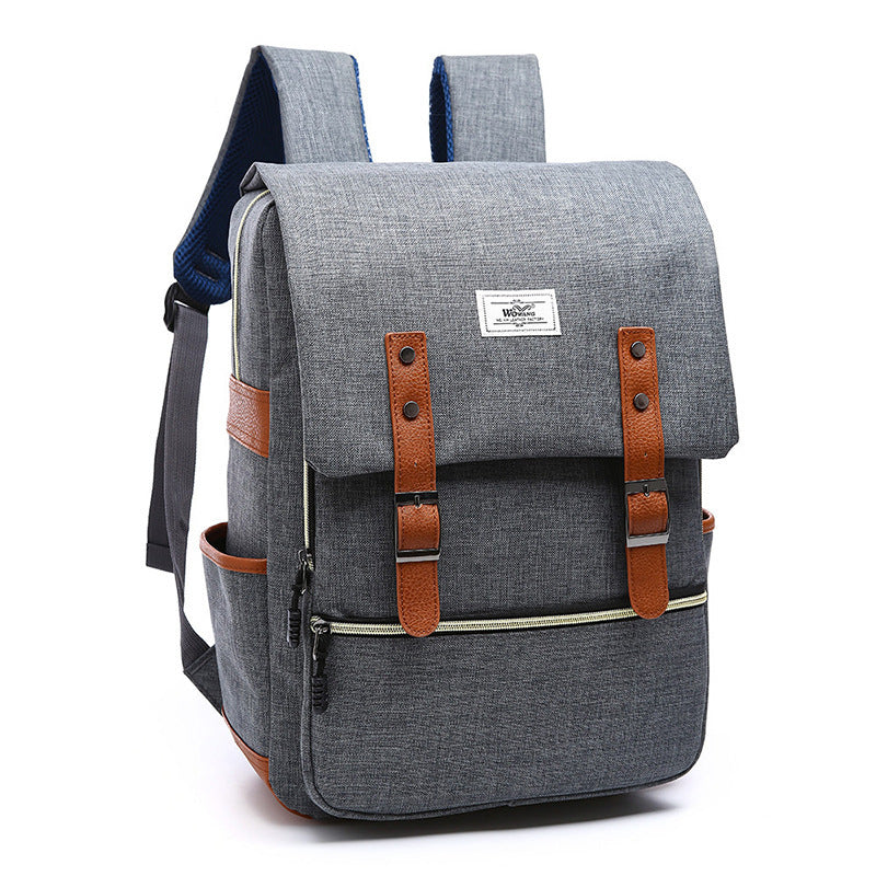 Vintage Laptop Backpacks With Canvas Style for School & Travel Global swanky 3