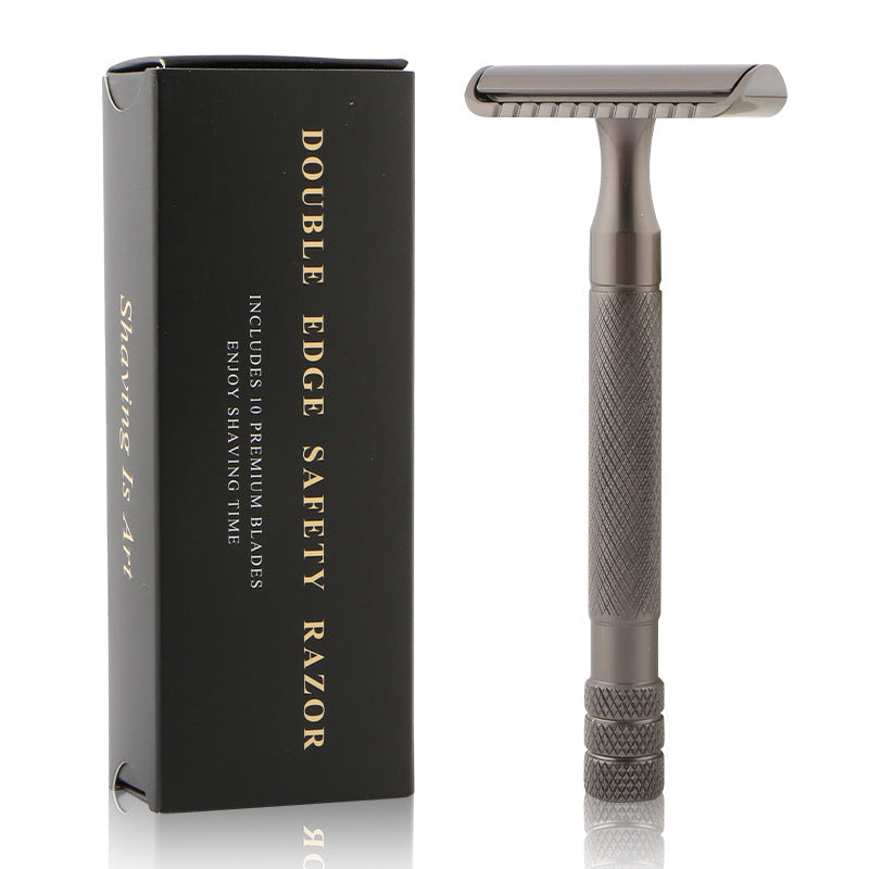 Vintage Manual Razor Classic Premium Metal Safety Razor Tool globalswanky 01