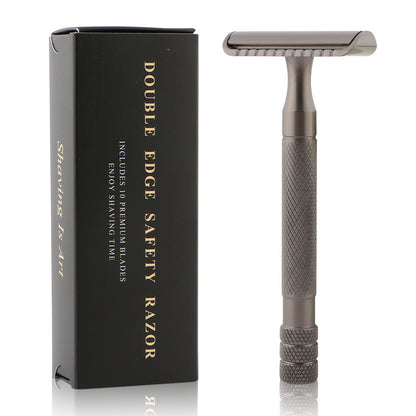 Vintage Manual Razor Classic Premium Metal Safety Razor Tool globalswanky 01