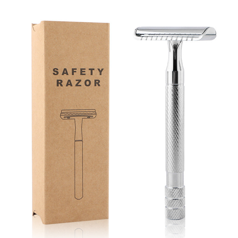 Vintage Manual Razor Classic Premium Metal Safety Razor Tool globalswanky 02