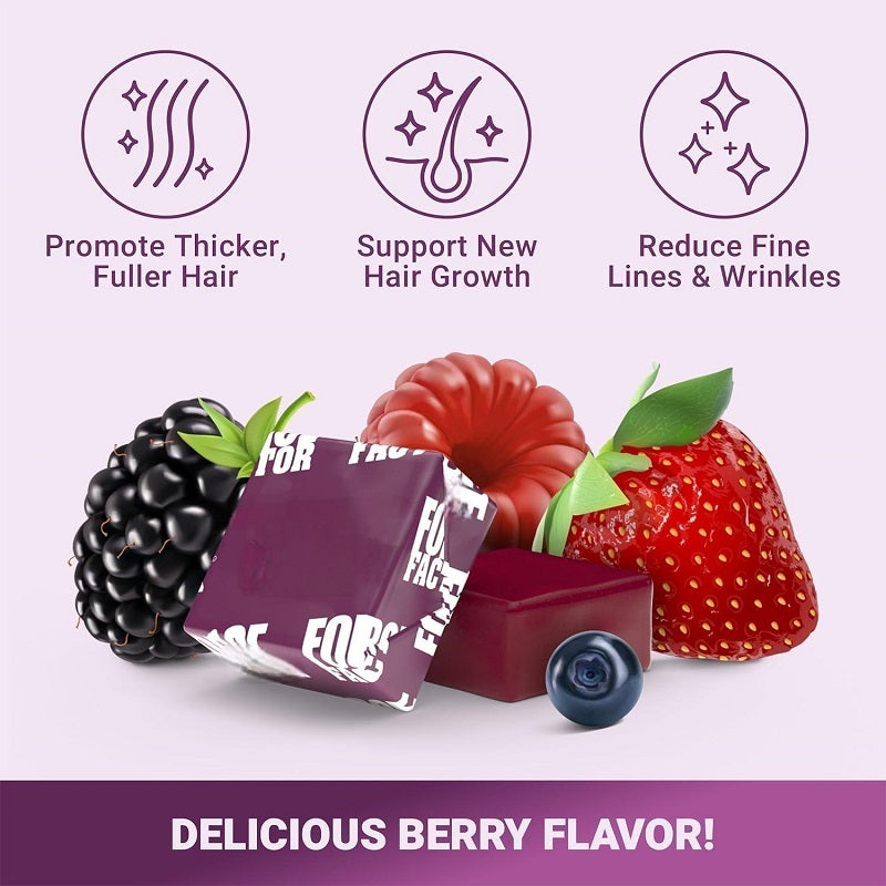 Vitamin D Beauty Gummies for Hair & Wellness Care Daily global swanky 2