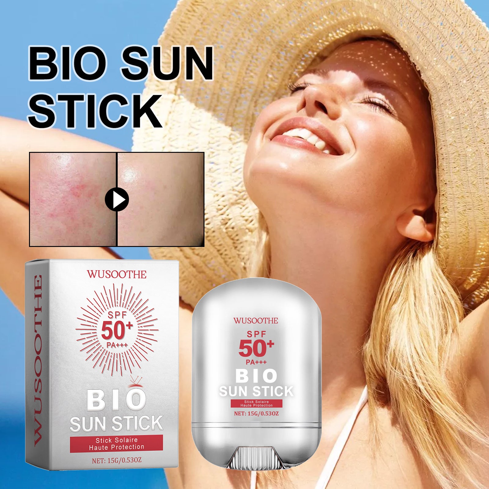 WUSOOTHE Bio Sun Stick SPF50+ with Peptide Complex UV Care
Global swanky 1