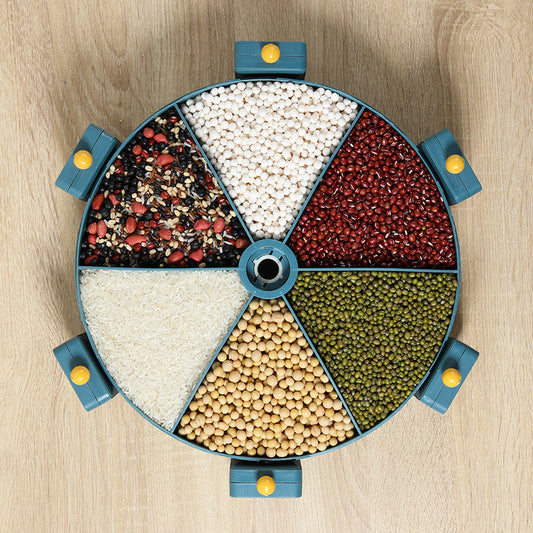  Wall-Mounted Grain Dispenser Rotating Dry Food Cereal Gadget
global-swanky 3