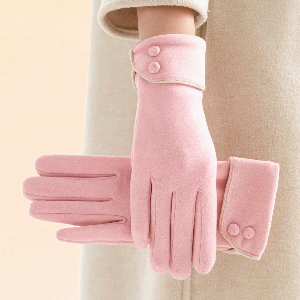 Warm Fleece-Lined Women's Gloves with Graceful Bow Design
/global-swanky 1