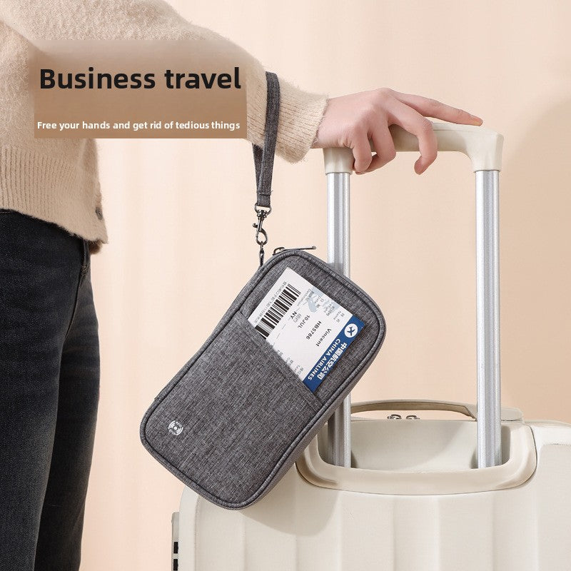 Water-Resistant Oxford Passport Holder for Travel Essentials global-swanky 2