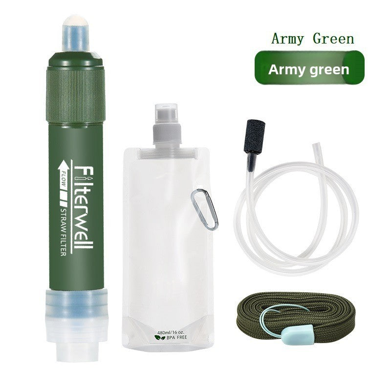 Water Filter Straw for Outdoor Adventures and Emergency Use global-swanky 3