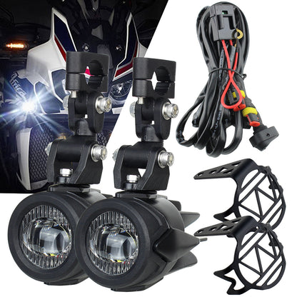 Waterfowl LED Fog Lamp for BMW Motorcycle Auxiliary Light Global swanky 2