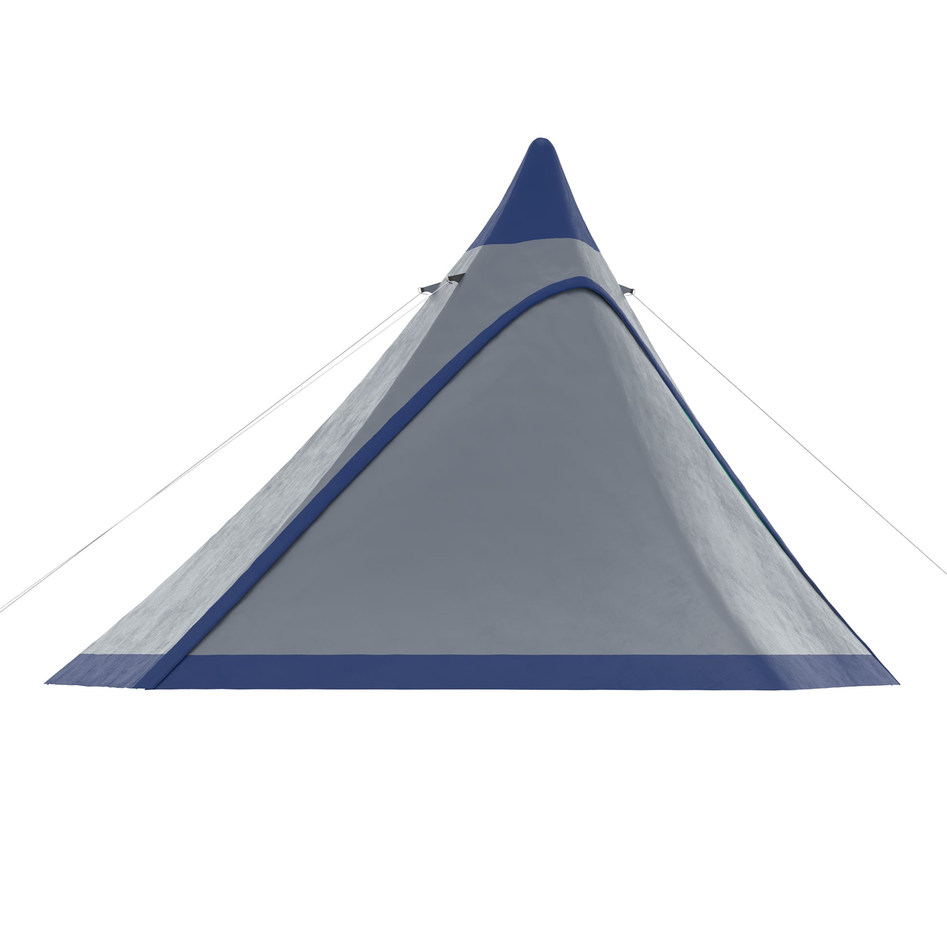 Waterproof Teepee Camping Hiking Tent with Porch – 2–3 Person Outdoor Shelter Global swanky 3