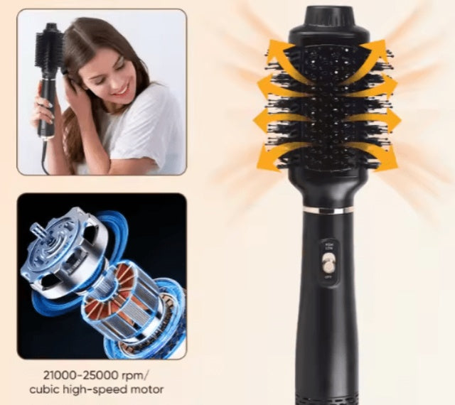 Wave Whisperer Hair Brush – Perfect for All Hair Types & Waves globalswanky 2