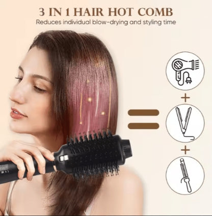 Wave Whisperer Hair Brush – Perfect for All Hair Types & Waves globalswanky 3