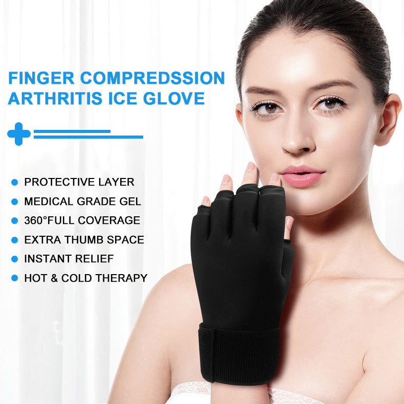 Wearable Gel Therapy Glove for Soothing Wrist Pain Care global swanky 1