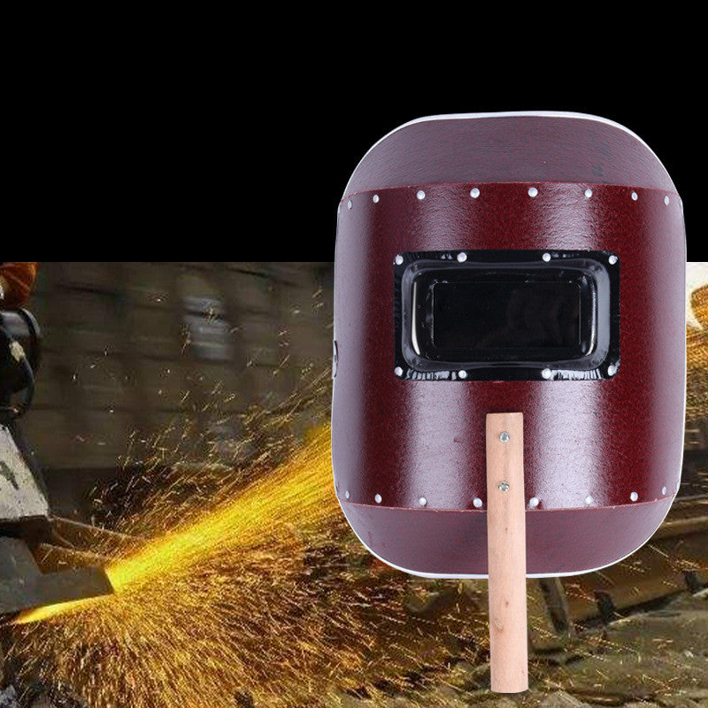 Welder Mask Handheld Welding Cap Lightweight Safety Mask globalswanky 03