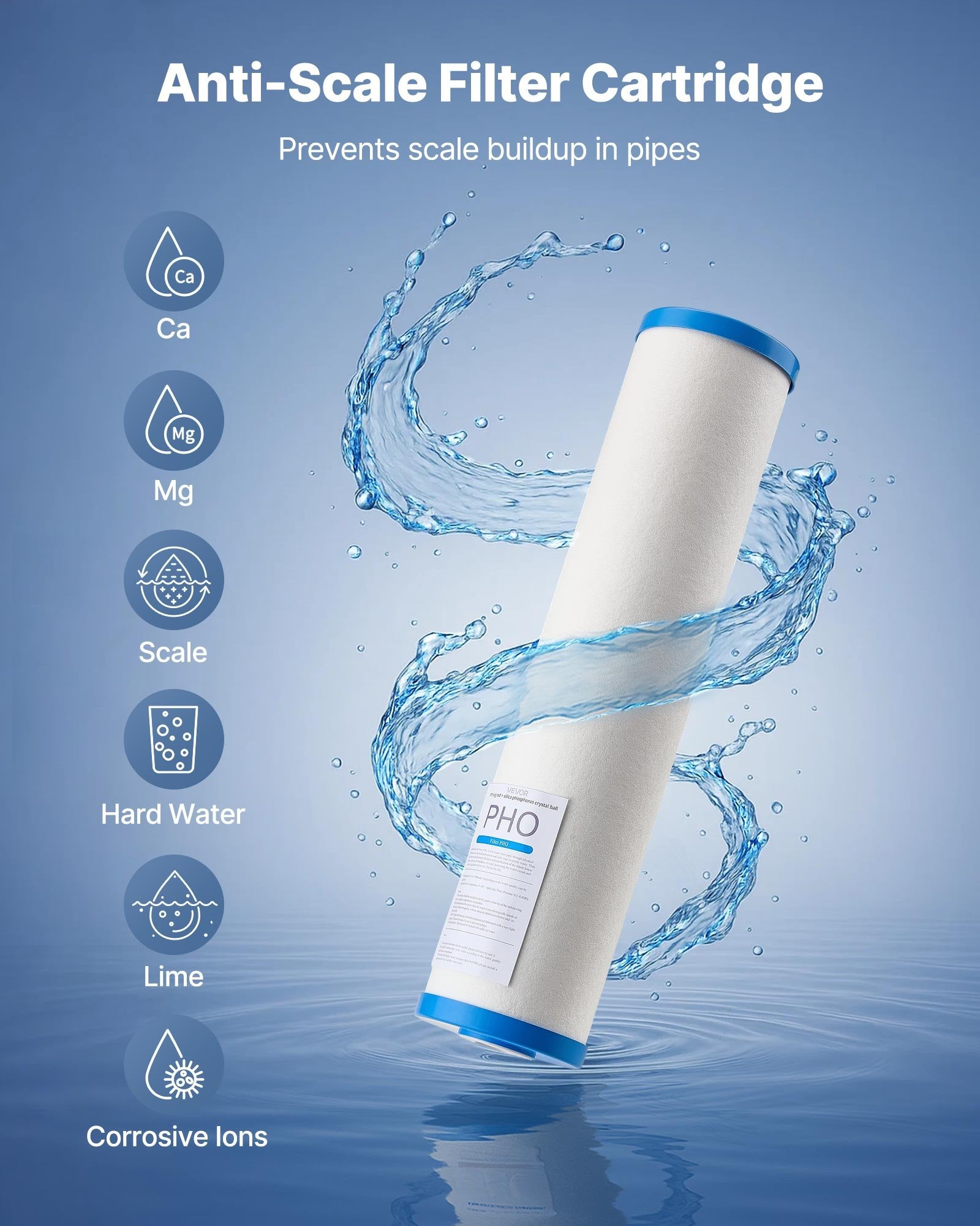 Whole Home Water Filter Cartridge for Daily Fresh Water Use globalswanky 02