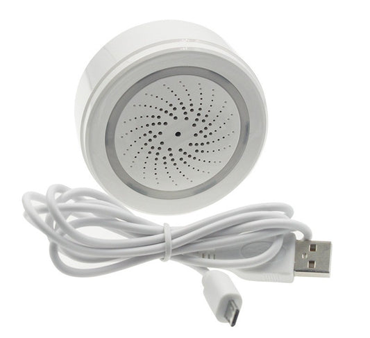 WiFi Alarm for Home Safety with Wireless Sound & Light Alerts Global swanky 2