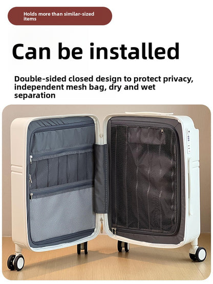 Wide Pull Rod TSA Lock Travel Suitcase for Security Trips globalswanky 01