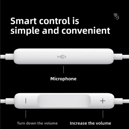 Wired Earphones With Digital Chip for Huawei Apple Android globalswanky 3