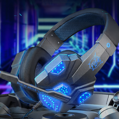 Wired Gaming Headset With Microphone for PC Console Gear Setglobalswanky 01