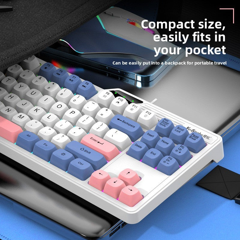 Wired Gaming Keyboard for Precise Ultimate Gaming Control globalswanky 02