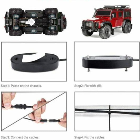Wireless APP Control Decorative Lights for Cars and Bikes global swanky 2