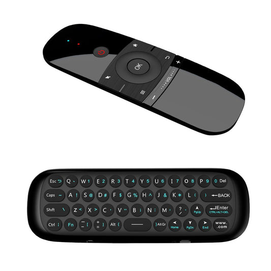 Wireless Air Mouse Keyboard Remote – 2.4GHz Rechargeable W1  global swanky 3