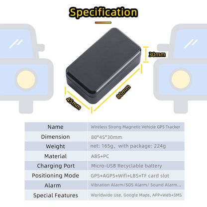 Wireless GPS Vehicle Locator for Cars Bikes & Fleet Safety Kit Global swanky 3