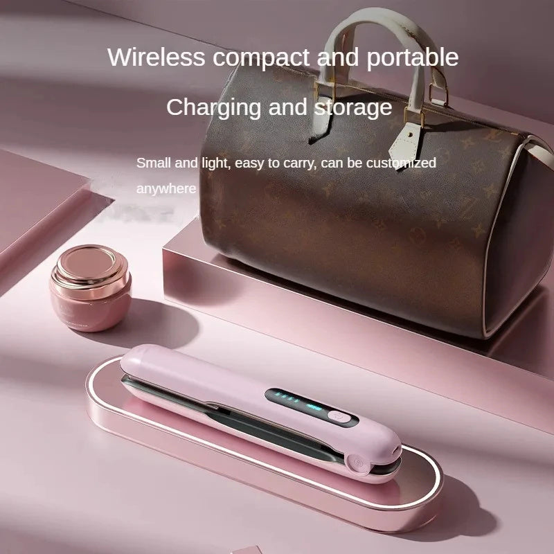Wireless Hair Straightener Flat Iron – 5000mAh, Dry & Wet Use globalswanky 6
