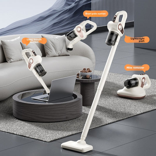 Wireless Handheld Vacuum Cleaner With Mite Removal Daily Use globalswanky 02