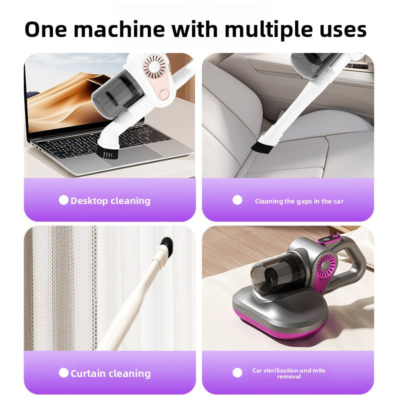 Wireless Handheld Vacuum Cleaner With Mite Removal Daily Use globalswanky 03