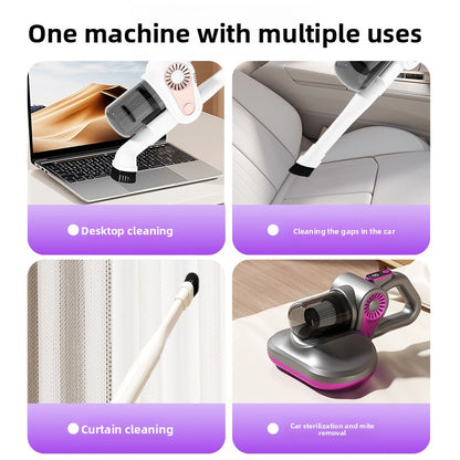 Wireless Handheld Vacuum Cleaner With Mite Removal Daily Use globalswanky 03