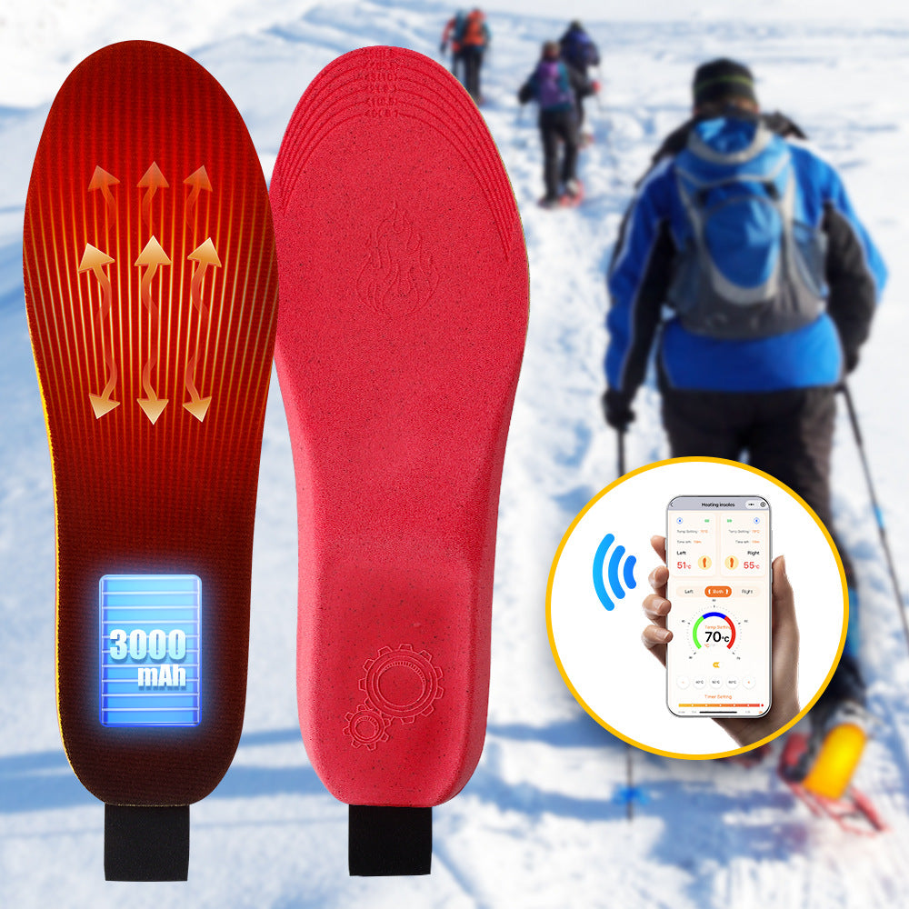 Wireless Heated Men’s Insoles for Winter Warmth & APP Control Global swanky 1