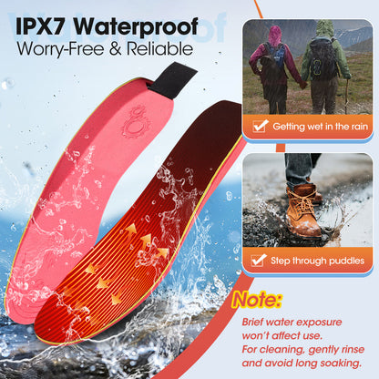 Wireless Heated Men’s Insoles for Winter Warmth & APP Control Global swanky 3