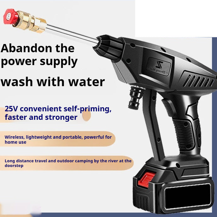 Wireless Lithium Battery Car Washing Gun for Portable Cleaning Global swanky 3