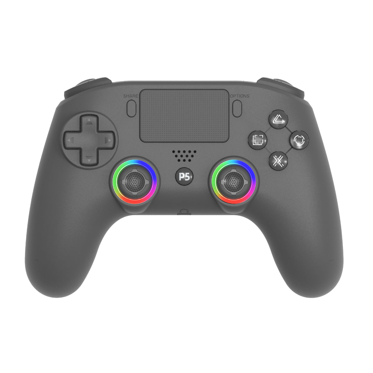 Wireless RGB Gaming Controller for PS5 PC Gaming Daily Use globalswanky 01
