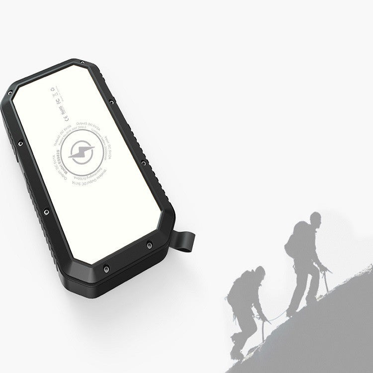 Wireless Solar Charger – Power Bank with Torch for Phones Global swanky 2