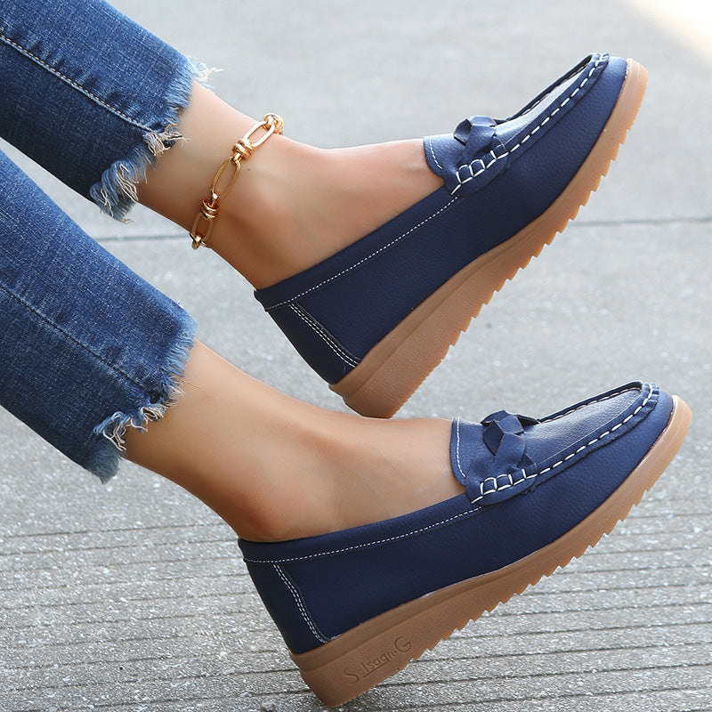 Women Flats Shoes Soft Weave Design Spring Summer Comfort Use Global swanky 3
