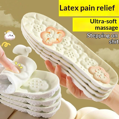 Women Latex Insoles With Ultra Soft Cushion and Pain Relief Global swanky 3