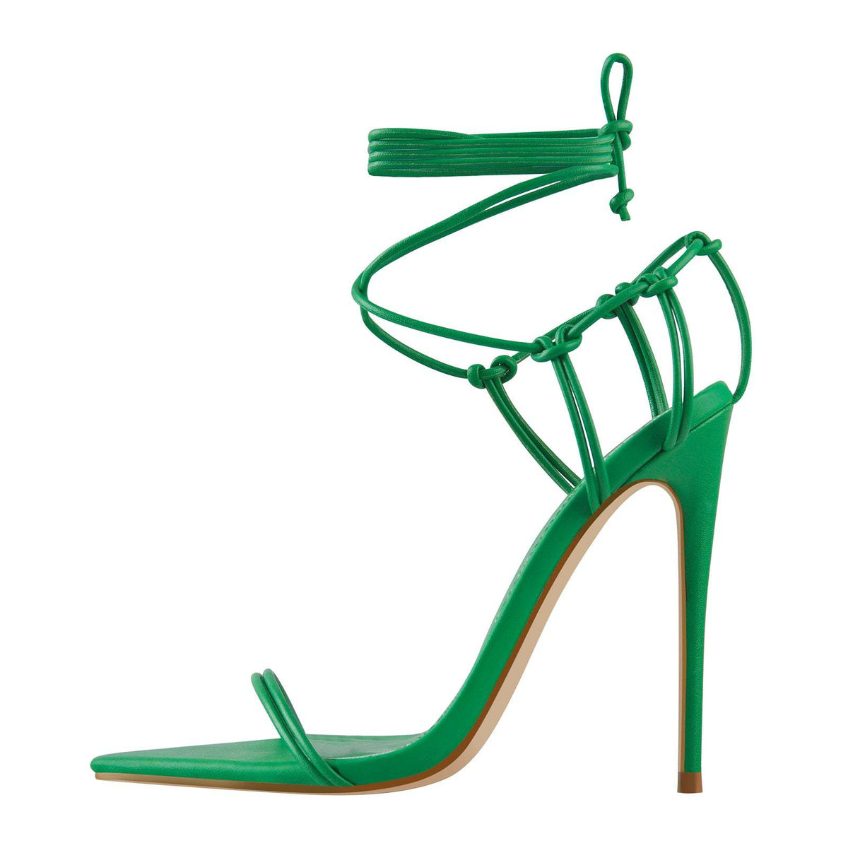 Women Pointed Toe Stiletto Sandals for Chic Evening Comfort Global swanky 1
