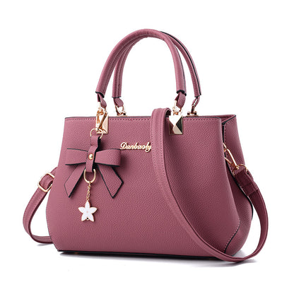 Women Totes With Bowknot Star Pendant & Elegant Carry Style Global swanky 1