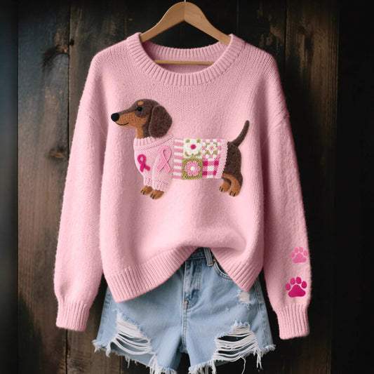  Women’s 3D Printed Crew-Neck Sweater – Trendy Winter Wear
global-swanky 1