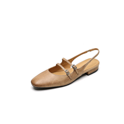 Women's Flat Sandals Soft Sole Single Strap Summer Wear global swanky 3