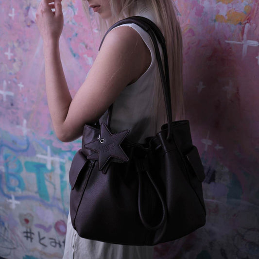 Women's Large Capacity Cloud Shaped Tote Shoulder Bag global swanky 1