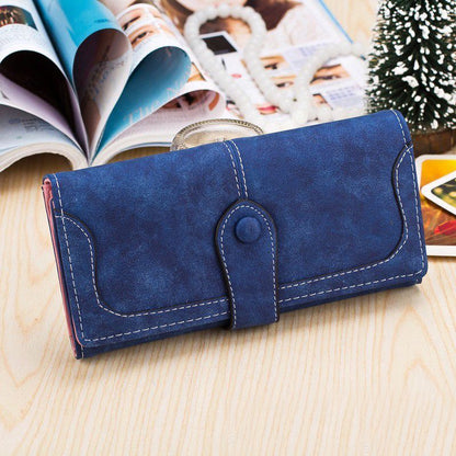 Women’s Matte Long Wallet – Large Capacity Stylish Clutch
global swanky 2