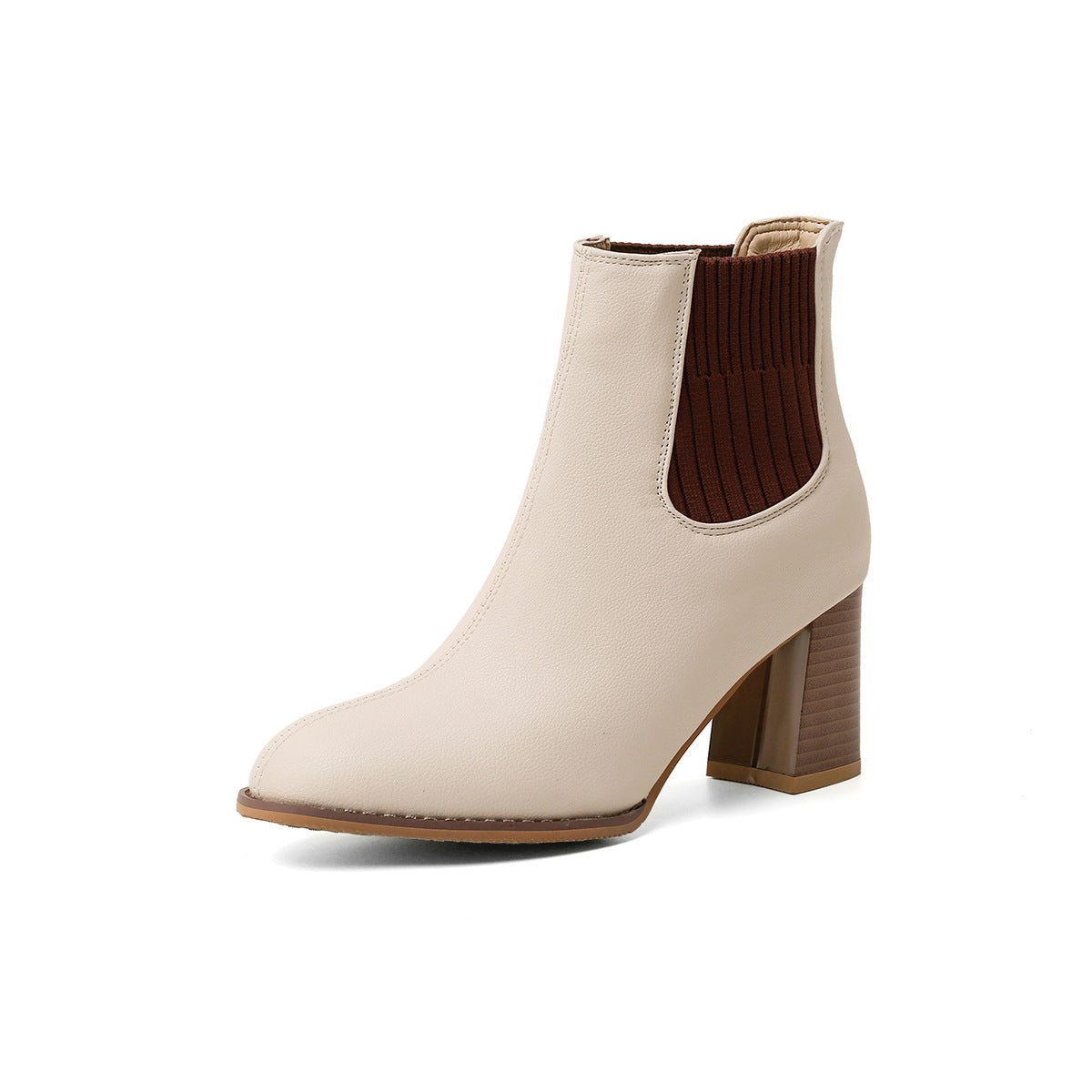 Womens Elastic Band Boots Stylish Casual Daily Wear Use Today Global swanky 1