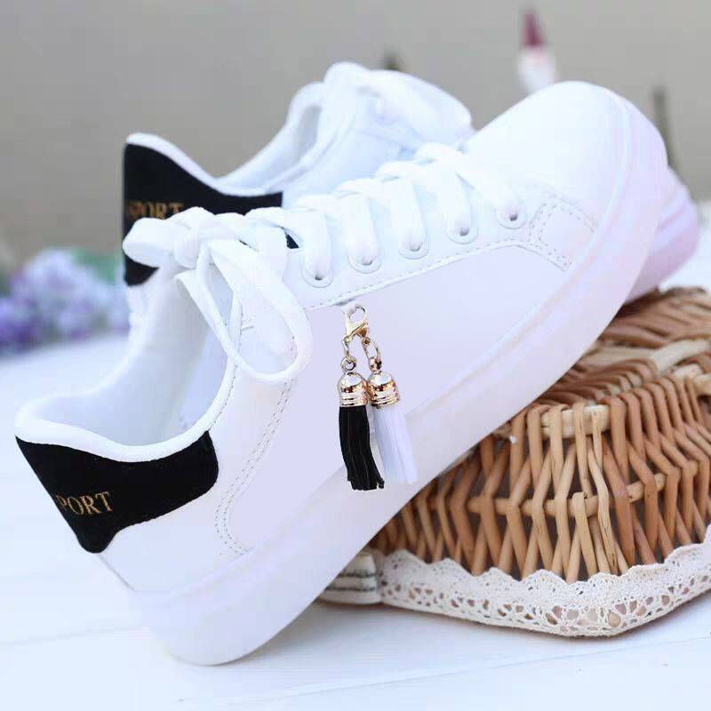 Womens Mesh White Shoes Breathable Korean Casual Sports Wear Global swanky 3